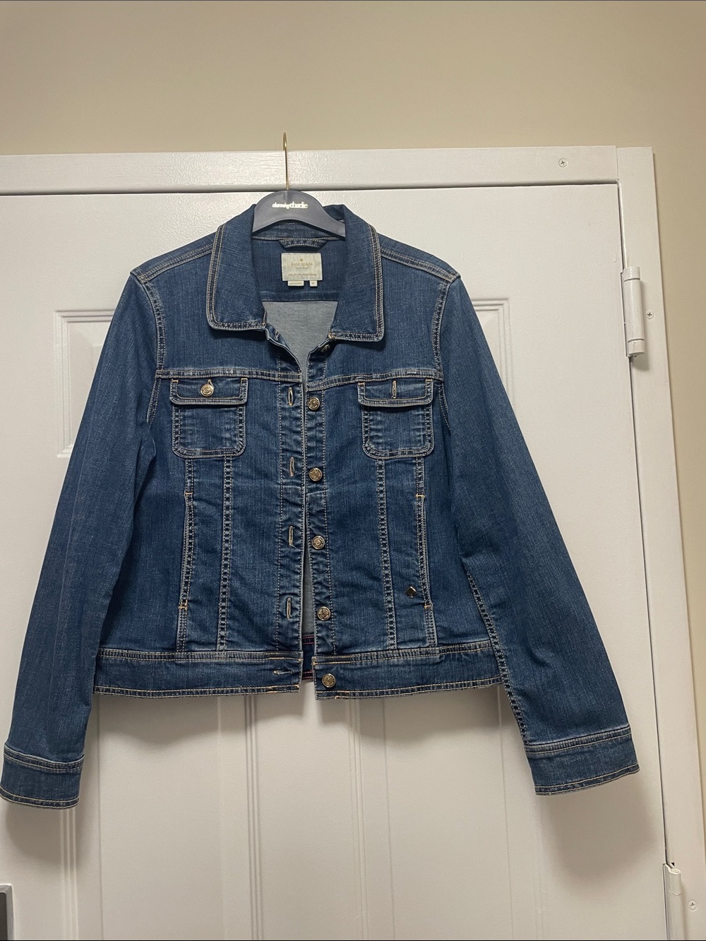 kate spade ♠️ Classic Blue Denim Jacket